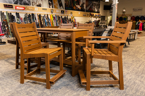Bristol 7-Piece Counter Set - Antique Mahogany