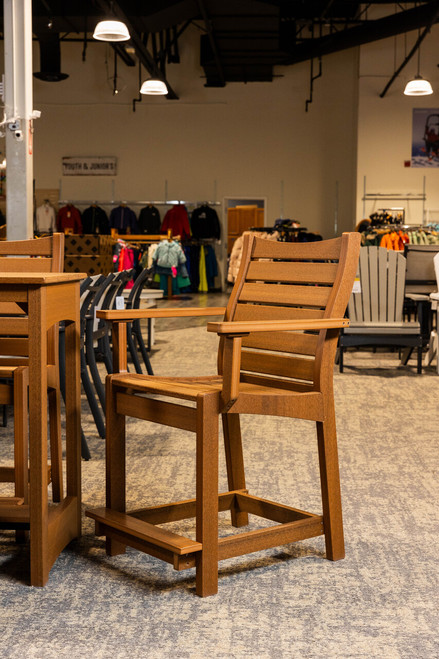 Bristol 7-Piece Counter Set - Antique Mahogany