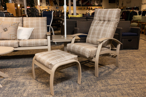 Belle Isle Supreme Adjustable Back Chair w Cushion