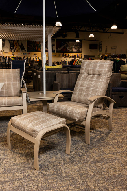 Belle Isle Supreme Adjustable Back Chair w Cushion