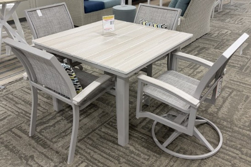 Bazza 5-Piece Sling Dining Set