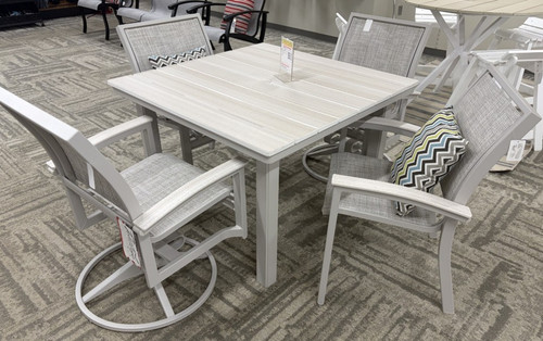 Bazza 5-Piece Sling Dining Set