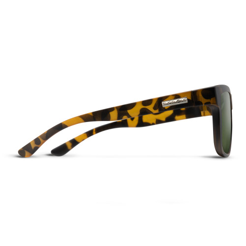 Quiver- Matte Yellow Tortoise/Polarized Gray Green