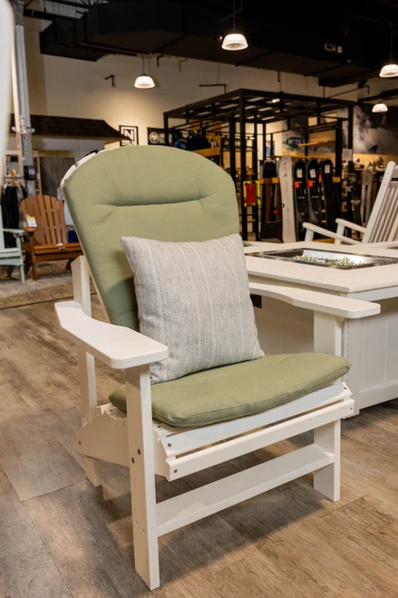 Donoma Fire Pit/Adirondack Set