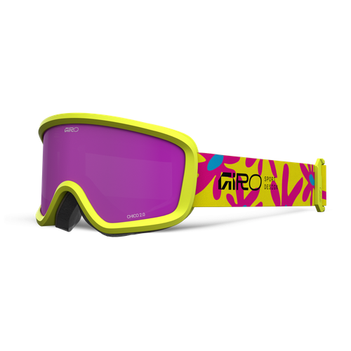 26/27 Chico 2.0 Youth Goggle - Yellow Flowers/Pink