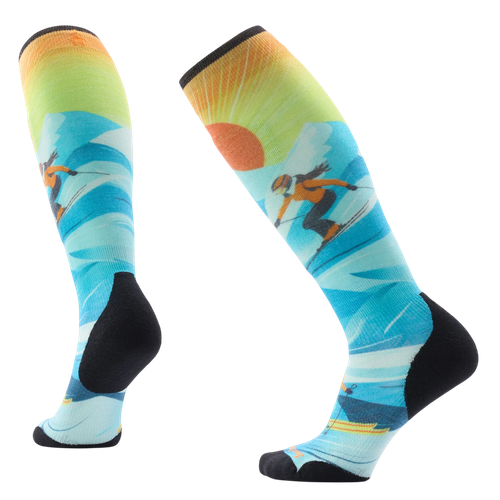 26/27 Women's Ski Target Cushion Steep Days Socks