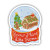 Snow Place Like Home Snow Globe Sticker