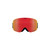 2024 Contour RS Goggle - Black Mono w/ Vivid Ember