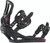 2025 Battle - Black/Red Men's Snowboard Binding