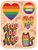 Mini Pride Wood Sticker Pack