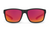Mayor - Matte Black/Red Mirror Polarized