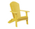 Comfo-Back Folding Adirondack - Sunburst Yellow