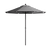 Monterey 9' Octagon Umbrella - Onyx/Black Stripe