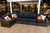 DelMar 6 Piece Sectional Set - Canola Seed/Indigo