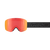 2026 Contour Goggle - Black Wordmark/ Vivid Ember
