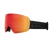 2026 Contour Goggle - Black Wordmark/ Vivid Ember