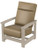 Leeward Supreme Hidden Motion Arm Chair