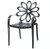 3-Piece Lotus Dining Set - Black