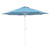 9' Auto Tilt Umbrella - White w/ Dolce Oasis