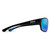 Boone - Matte Black/Polarized Blue Mirror