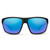 Boone - Matte Black/Polarized Blue Mirror