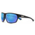 Boone - Matte Black/Polarized Blue Mirror