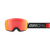 26/27 Article II Goggle- Black Slide/Vivid Ember