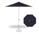 7.5' Octagon Push Button Tilt Umbrella -White/Navy