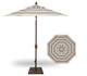 7.5' Oct Push Button Tilt Umbrella w/ Black Latte