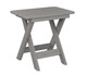Folding End Table - Driftwood Gray