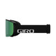 2024 Axis Goggle - Black Wordmark w/ Vivid Emerald