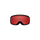 2025 Buster Goggle - Black Wordmark/Amber Scarlet