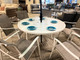 Aria Sling 7-Piece Round Dining Set