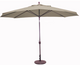 8x11' Deluxe A/T Umbrella- Bronze w/ Heather Beige