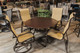 Cabo 5 Piece High Back Dining Set