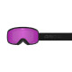 2026 Moxie Goggle - Black Stacked/Amber Pink