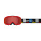2026 Buster Youth Goggle - Black Blocks/Scarlet