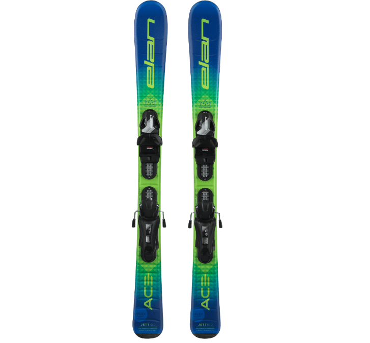 ジュニア・キッズ スキー板 ELAN JETT 70 2024 Jett JRS EL 7.5 Youth System Ski - Ski Haus | NOTB