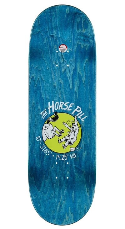 スケートボード ANTI HERO HORSE PILL Anti-Hero Team Shaped Eagle Horse Pill Skateboard Complete
