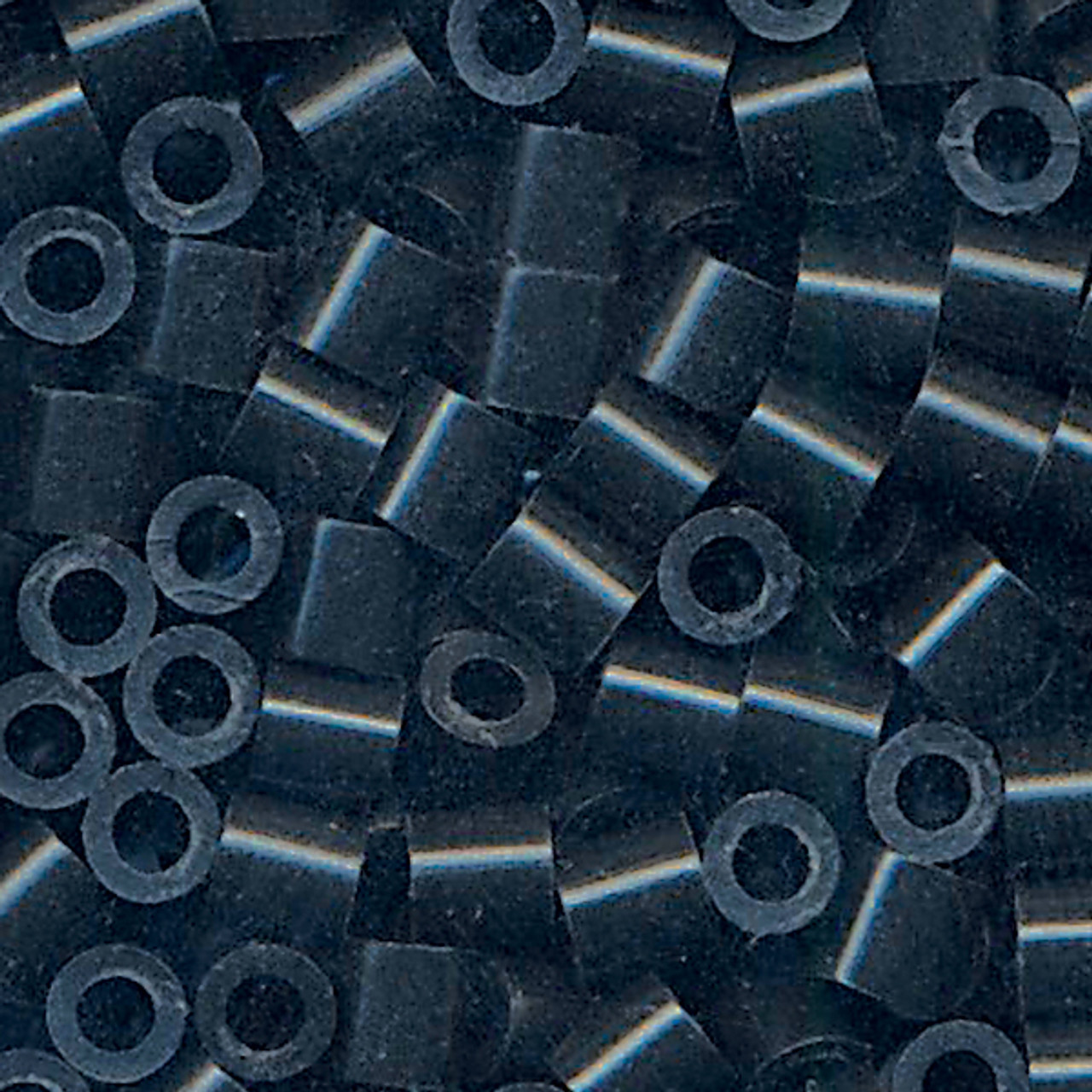 1000Pcs Black 5mm PE Fuse Beads Refill Melty Perler Tube Beads Small DIY  Beads for 2D Artwork Craft Jewelry Making
