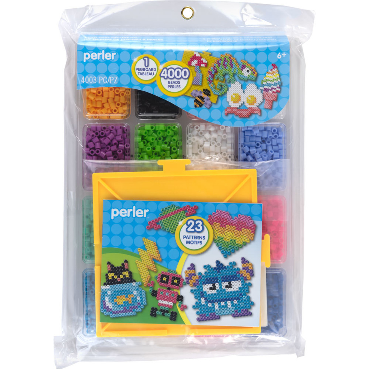 Perler Bead Storage Stackable Trays Square