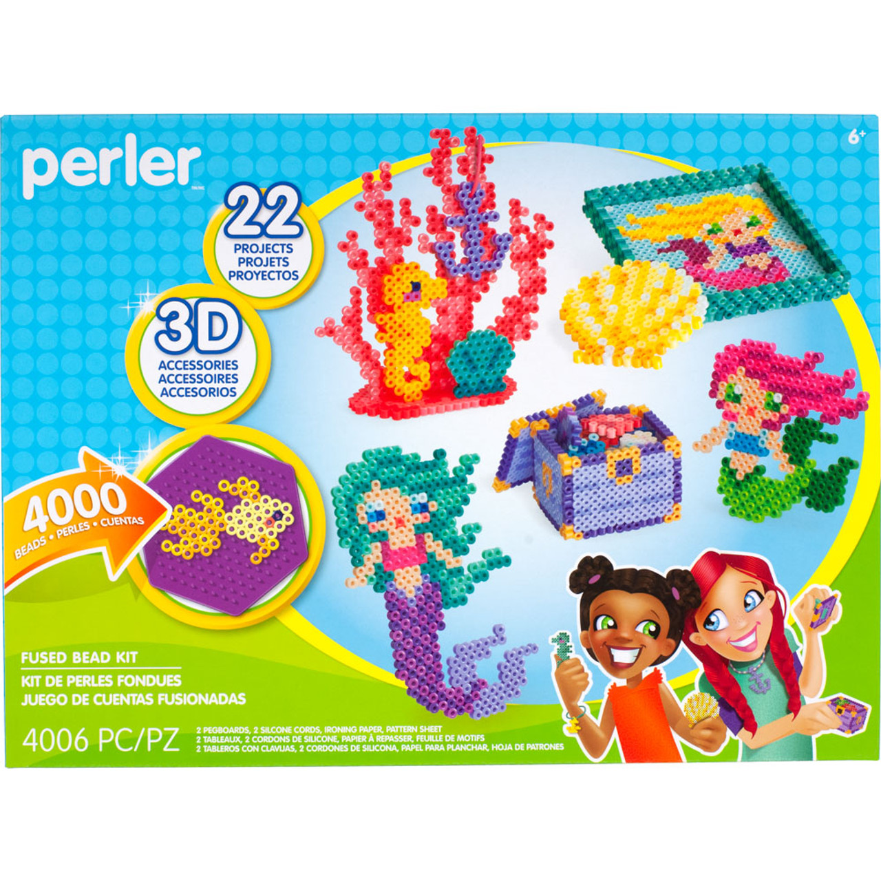 Perler Disney Princesses Fused Bead Kit - Activity Box