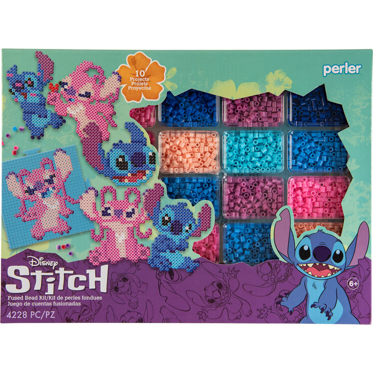 Perler Disney Princesses Fused Bead Kit - Deluxe Box