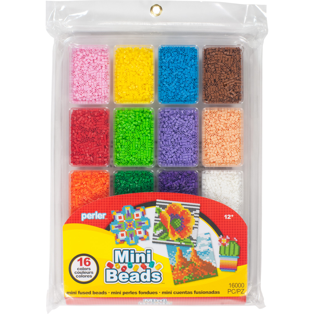 Perler Mini Beads Pegboards Set