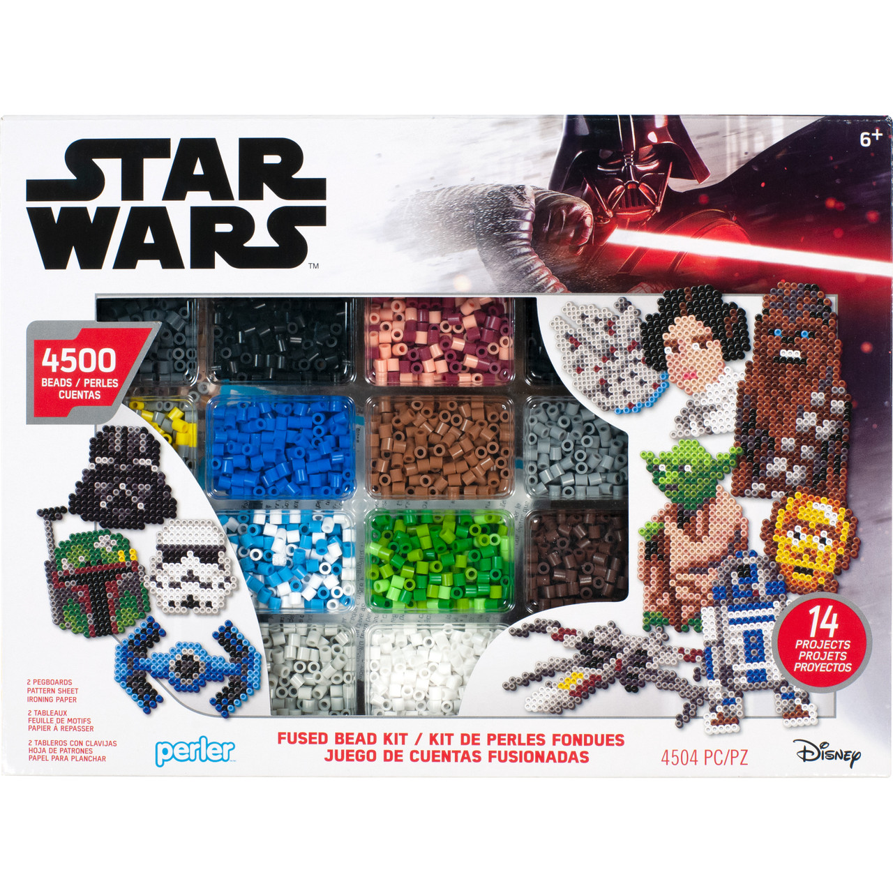 Perler 227pc Star Wars The Child Trial Fused Bead Kit