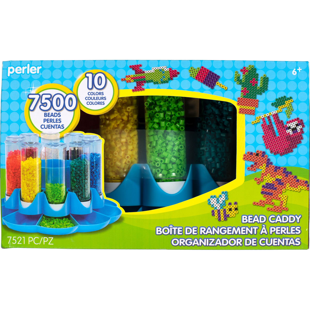 Perler Beads Pen Bead Dispenser Kids crafts, 1 pc, Lime green 