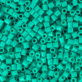 Perler 80-15261 Bulk Fuse Beads for Craft Activities, Small, Spruce Green