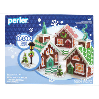 Perler Village Gingerbread House Kit Perler Village Gingerbread House Kit