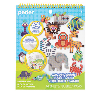 Perler Zoo and Safari Pattern Pad Perler Zoo and Safari Pattern Pad