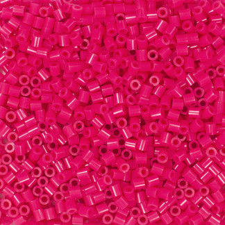Perler Bead Bag, 7 Pack Group (Red, Pink, L. Pink, Raspberry, Bubble Gum,  Magenta, Hot Coral)